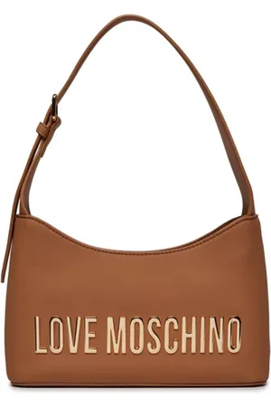 Moschino Kamelfarbene Tasche Und Mädchen - One Size