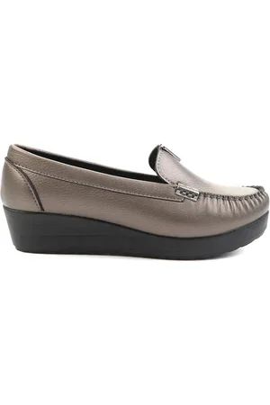 Disney Platinfarbene Loafer-schuhe 01797002009 für Damen - 37