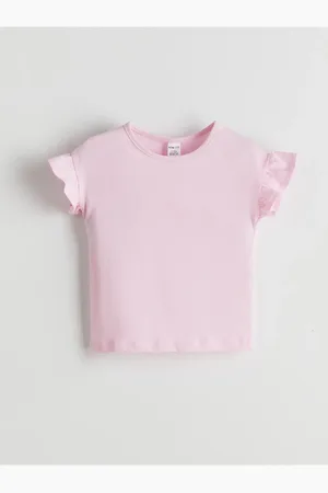 LC Waikiki Lcw Eco Basic Baby-mädchen-t-shirt Mit Rundhalsausschnitt für Damen - 4–5 Jahre