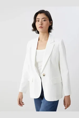 LC Waikiki Blazerjacke Aus Leinenmischung für Damen - S