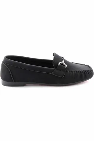 Disney Schwarze Nubuk-loafer-schuhe K 01542166201 für Damen - 37