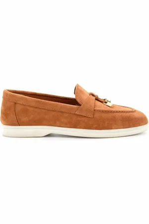 Disney Loafer-schuhe Aus Braunem Wildleder Und Echtem Leder K 01274225302 für Damen - 36