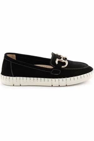 Disney Loafer-schuhe Aus Schwarzem Wildleder Und Echtem Leder K 01303333302 für Damen - 39