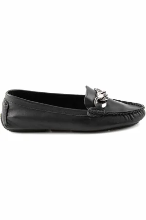 Disney Schwarze Loaferschuhe Aus Echtem Leder K 01671300403 für Damen - 39