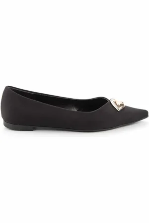 Disney Mattschwarzer Satin Babet K 01327060138 für Damen - 37