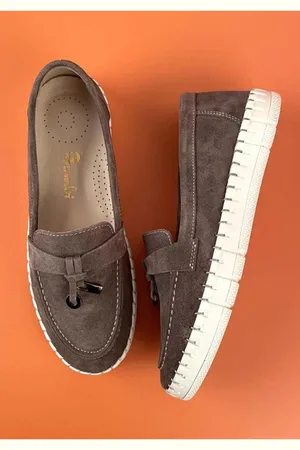Disney Loaferschuhe Aus Echtem Wildleder In Nerzfarbe01286654002 für Damen - 36