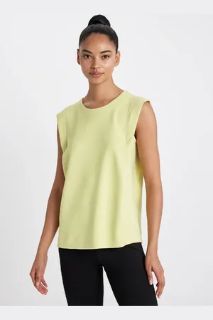 DeFacto Fit Rundhalsausschnitt, Modal, Standard-passform, Athlet, für Damen - S