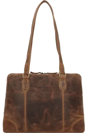 Greenburry Vintage Shopper Tasche Leder 37 Cm Laptopfach für Damen - One Size