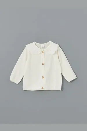 LC Waikiki Baby Girl Strickjacke Mit Durchbrochenem Kragen für Damen - 6–9 Monate