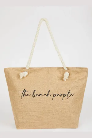 DeFacto Strandtasche Aus Stroh Z4429azns für Damen - One Size
