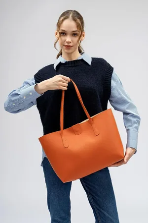 Lucky Bees Große Tote-umhängetasche Aus Kunstleder für Damen - One Size