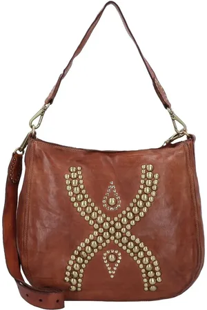 Campomaggi Schultertasche Leder 32 Cm für Damen - One Size