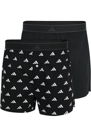 adidas Web-boxershorts, 2er Pack Woven Boxer, Shorts, Webware, Baumwolle für Herren - M