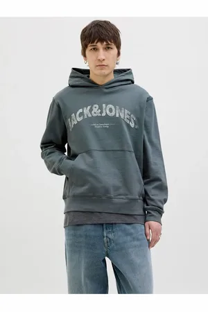 JACK & JONES Kapuzenpullover Logo Kapuzenpullover für Herren - S