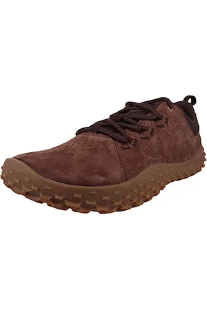 Merrell Laufschuhe Halbschuhe Wanderschuhe Wrapt Hiker Barefoot J007103 Mole Leder Mit für Herren - 43
