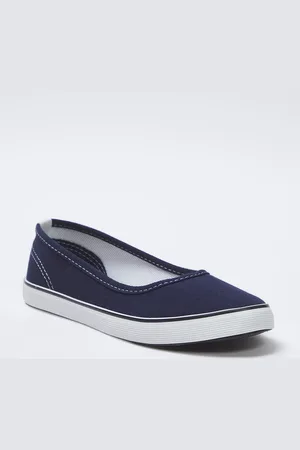 Trendyol Marineblaue Sport-ballerinas Mit Kontrastnähten Und Detaillierten Details für Damen - 38