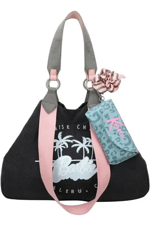 Fritzi aus Preußen Izzy Limited Barbie Malibu Denim Shopper Tasche 42 Cm für Damen - One Size