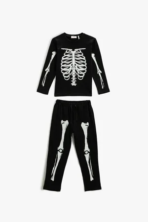 Koton Schwarzes Pyjama-set Für Jungen für Herren - 4–5 Jahre