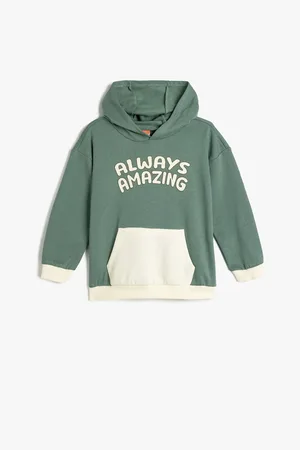 Koton Grünes Baby-jungen-sweatshirt für Herren - 4–5 Jahre