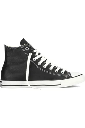 Converse Chuck Taylor All Star Unisex Sneaker Aus Schwarzem Leder 132170 C - 8,5
