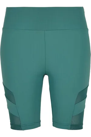 Urban classics Bayan Yüksek Bel Tech Mesh Bisiklet Şortu für Damen - 3XL