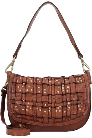 Campomaggi Schultertasche Leder 26 Cm für Damen - One Size