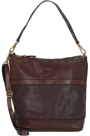 Campomaggi Schultertasche Leder 26 Cm für Damen - One Size