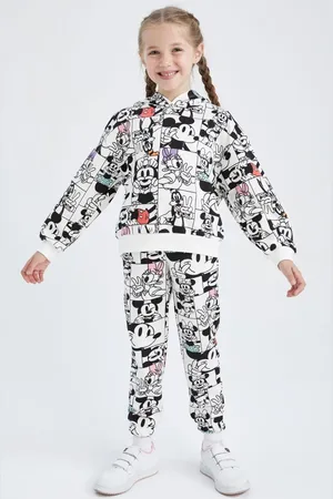 DeFacto Mickey Mouse & Friends Jogger-trainingsanzug Für Mädchen für Damen - 6–7 Jahre