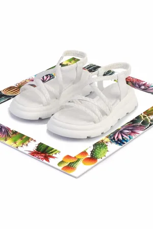 Disney Weiße Sandalen K 05002040009 für Damen - 40