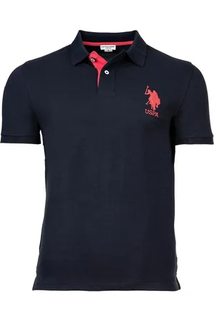 U.S. Polo Assn. Poloshirt Kory, Basic, Piquet, Logo, Applikation, Cotton für Herren - 2XL
