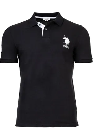 U.S. Polo Assn. Poloshirt Kory, Basic, Piquet, Logo, Applikation, Cotton für Herren - 3XL