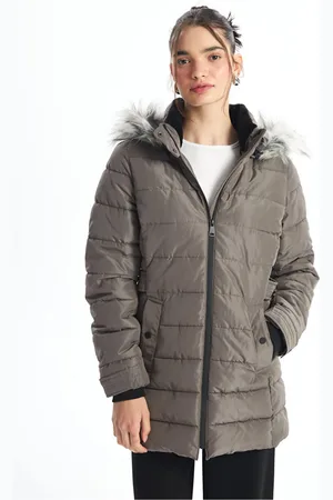 LC Waikiki Puffer-kapuzenmantel für Damen - L