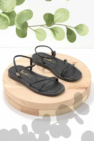 Disney Schwarze Sandalen K 05956750209 für Damen - 39