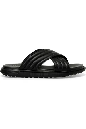 İnci Pearl Latef 4fx Schwarze Hausschuhe für Herren - 40