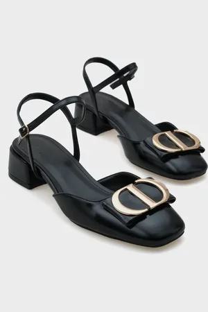 Capone Outfitters Randi Schuhe Mit Offenem Rücken Und Schnalle Und Kurzem Absatz für Damen - 38