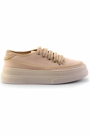 Disney Beigefarbener Leinen-sneaker – K 01345016818 für Damen - 40