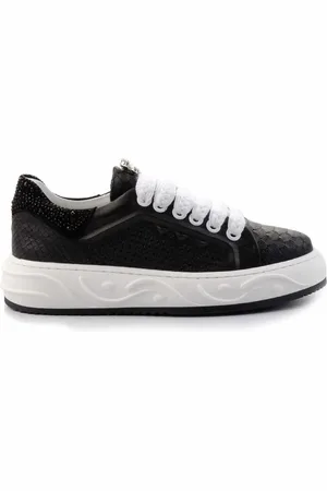 Disney Sneaker K Aus Schwarzem Echtleder 01459702103 für Damen - 39
