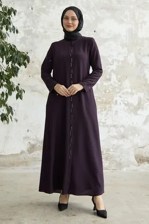 Instyle Pflaume Reihenstein Bestickt Ferace für Damen - 50