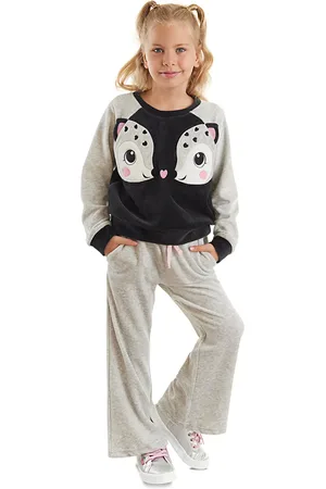 Denokids Trainingsanzug-set „twin Gazelle“ Aus Samt Für Mädchen für Damen - 5 Jahre alt