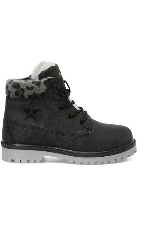 KINETIX Schwarze Arbeitsstiefel Für Mädchen für Damen - 34