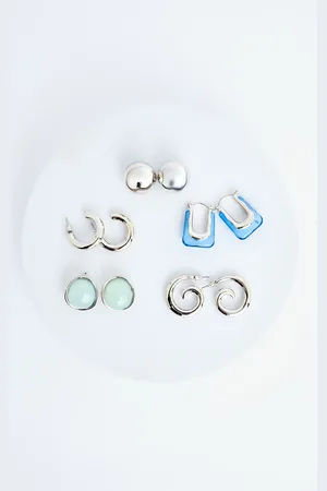 Penti Manica Silber-ohrring-set für Damen - One Size