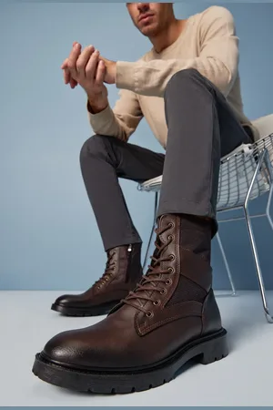 YAYA Braune Stiefel & Stiefeletten für Herren - 42