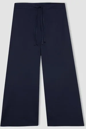 DeFacto Capri Weites Bein Leinenoptik Capri für Damen - 44