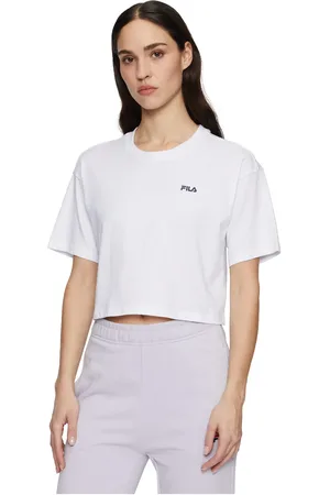 Fila Locri Loose Cropped T-shirt - XL