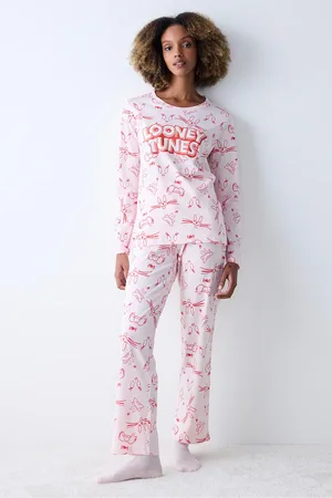 Penti Pyjama-set „happy Friends“ Aus Baumwolle für Damen - S