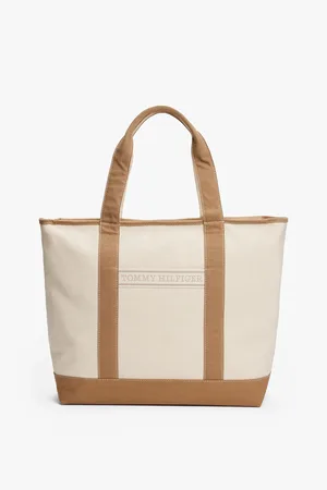 Tommy Hilfiger Th Sommer Canvas Tote Inside Stilvolles Design für Damen - One Size