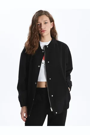 LC Waikiki Xside College-kragen, Einfarbig, Langärmelig, Mantel für Damen - S