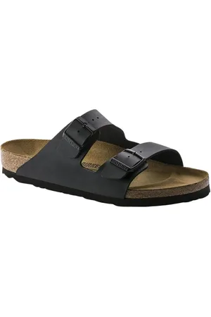 Birkenstock Arizona Bf Schwarze Hausschuhe für Damen - 38