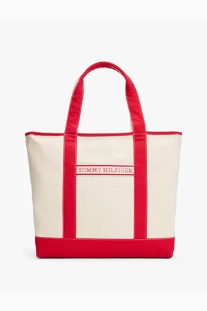 Tommy Hilfiger Th Sommer Canvas Tote Inside Stilvolles Design für Damen - One Size