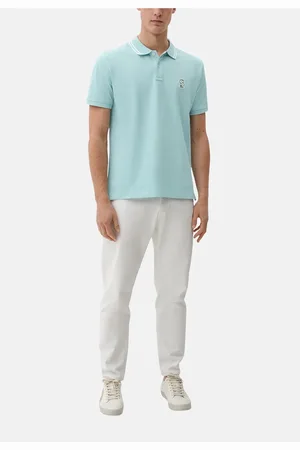 QS by s.Oliver Poloshirt Kurzarmshirt Mit Polokragen Regular Fit für Herren - XL
